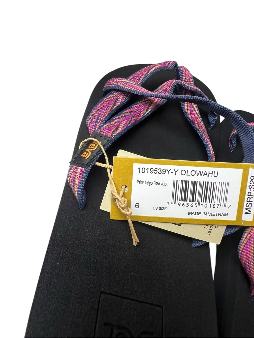 Teva NEW Youth Size 6 Rose Violet Strappy Sandals